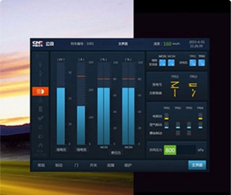 中車株洲所軌道交通監控7套軟件交互及界面設計